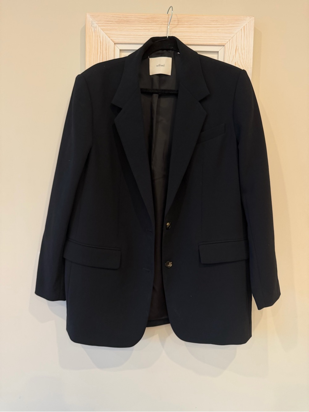 Aritzia Wilfred Black Blazer